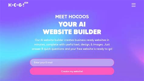 hocoos ai website|Hocoos: Efficient AI Website Builder & Customization Tools.